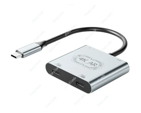 AR Glasses Docking Hub Type-C To AR Glasses Charging Adapter PD100W Fast Charge