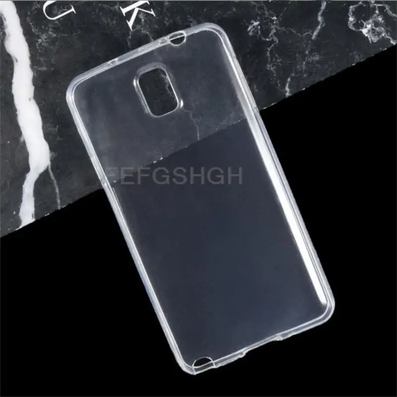 Anti-knock Soft TPU Phone Case For SAMSUNG Galaxy Note3 N9005 N900 N900 5.7\'\' Silicone Caso Cover Bumper Tempered Glass