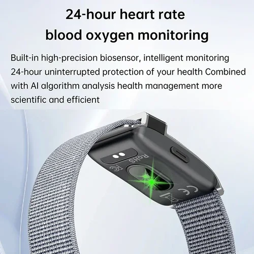 Imagen 2 del producto Nuevo rastreador deportivo, pantalla de tiempo, pulsera inteligente GPS, monitoreo de salud, podómetro, recordatorio de llamadas, pulsera inteligente resistente al agua