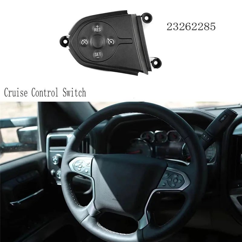 

Cruise Control Switch Steering Wheel Switch For GM Chevy Cruise Control Switch 23262285 Constant Speed Control Switch