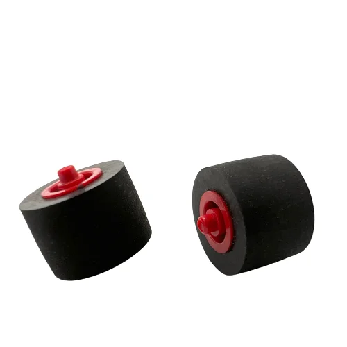 Rueda de rodillo de pellizco de goma con eje para grabadora de cinta, Cassette de presión, movimiento de cubierta, componentes de accesorios de Audio, 9x6x9x1,5mm