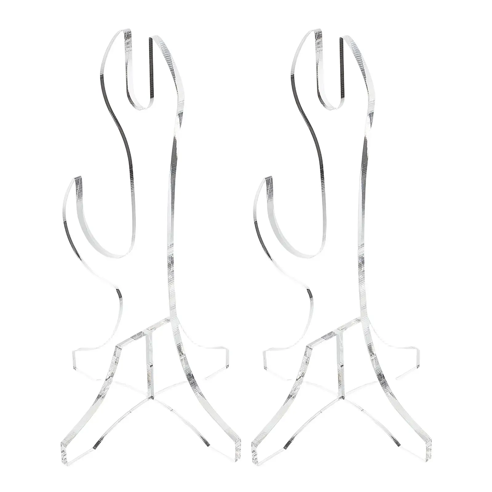 

2 pcs Martial Knife Holder Wall Shelf Rack Vertical Stand Display Acrylic Mount Toy Storage Weighted Training