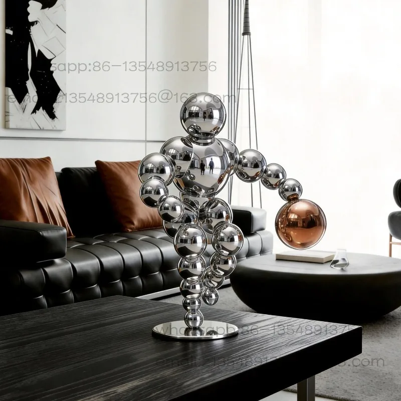 Basketball player desktop ornament office boys gift living room side cabinet TV cabinet decoration light luxury high-end