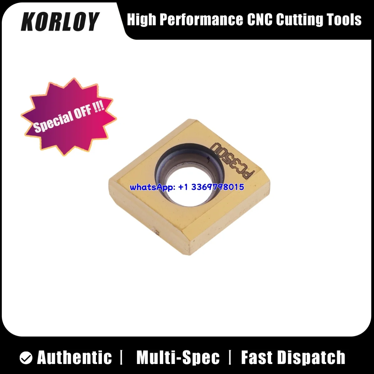 

Оригинальная канавочная вставка KORLY CNHQ CNHQ1005 -C1.0 -SR PC3500, 10 шт.