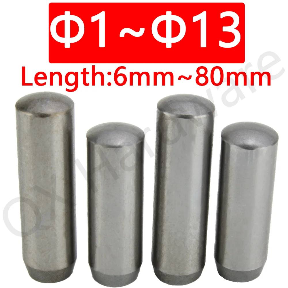 QX612 Tapered/Spherical Diameter 1/1.5/2/2.5/3/4/5/6/8/10/12/13mm SUJ2 Straight Type Dowel Pins