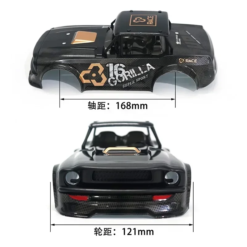 Car Body Shell Car Cover pour Xenon 1603 SG1603 SG-1603 1/16 RC Car Spare Parts Accessoires