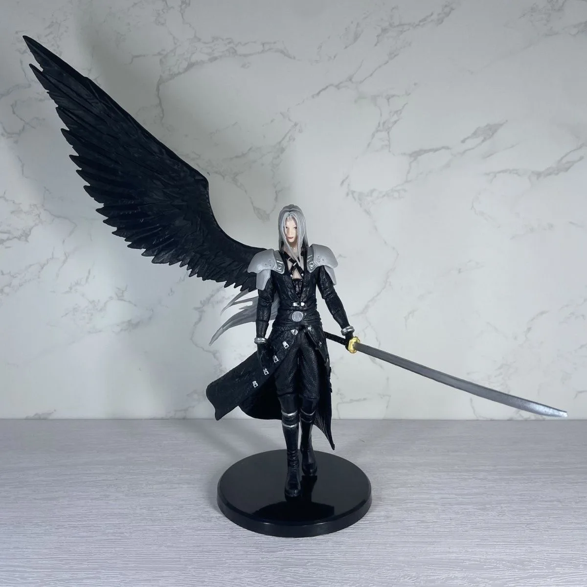 Figura de Anime de Sephiroth de 28 cm, Figura de Acción del Ángel de Una So