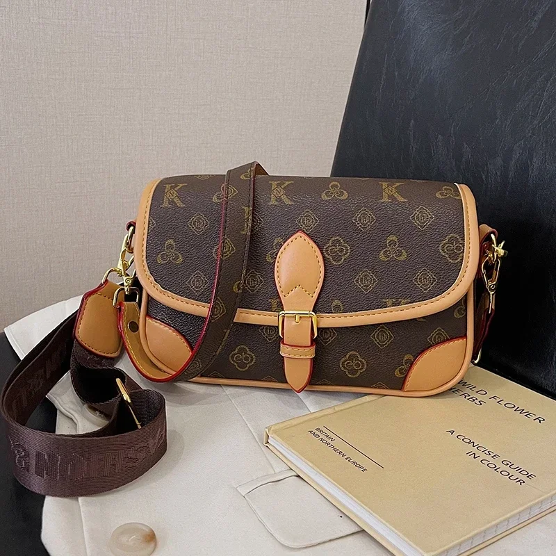 

Premium Ladies Messenger Bag Luxury Leather Crossbody Shoulder Purse Women's Designer Tote Handbag Elegant Classic