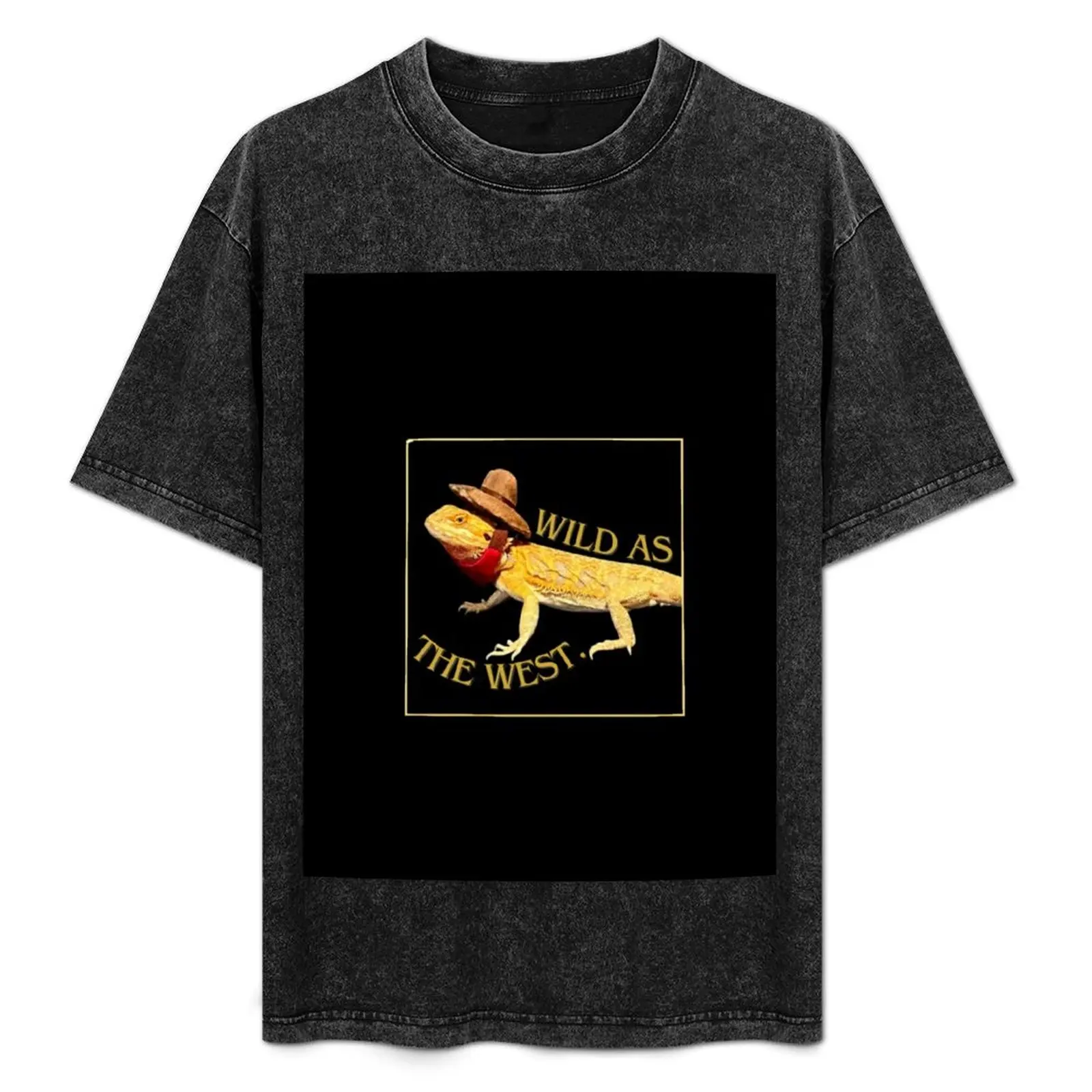 

Wild As The West T-Shirt Retro Style Print Casual Top