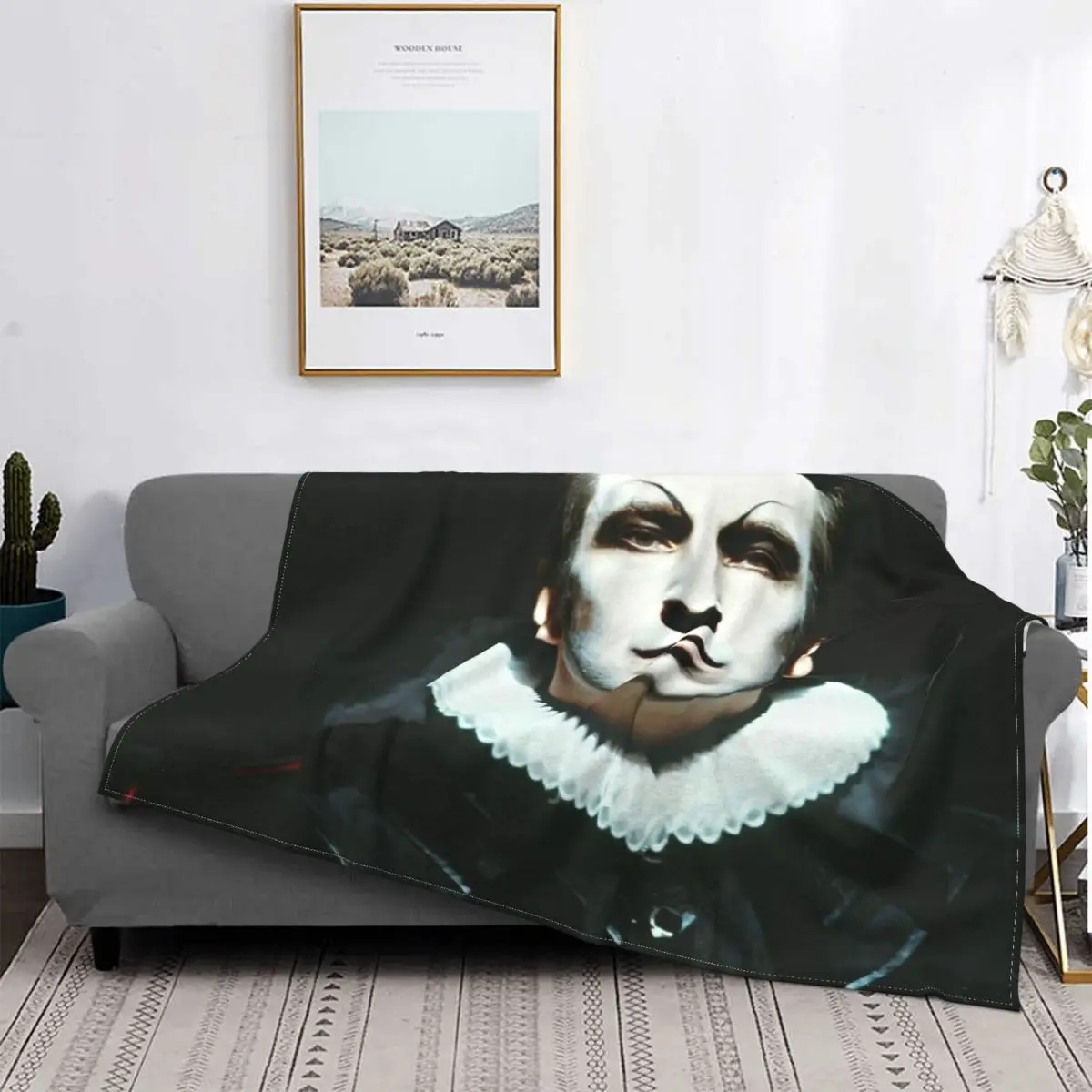 Alan Rickman Blanket Plush Classic Four Seasons Cover Blanket Decorative Sofa