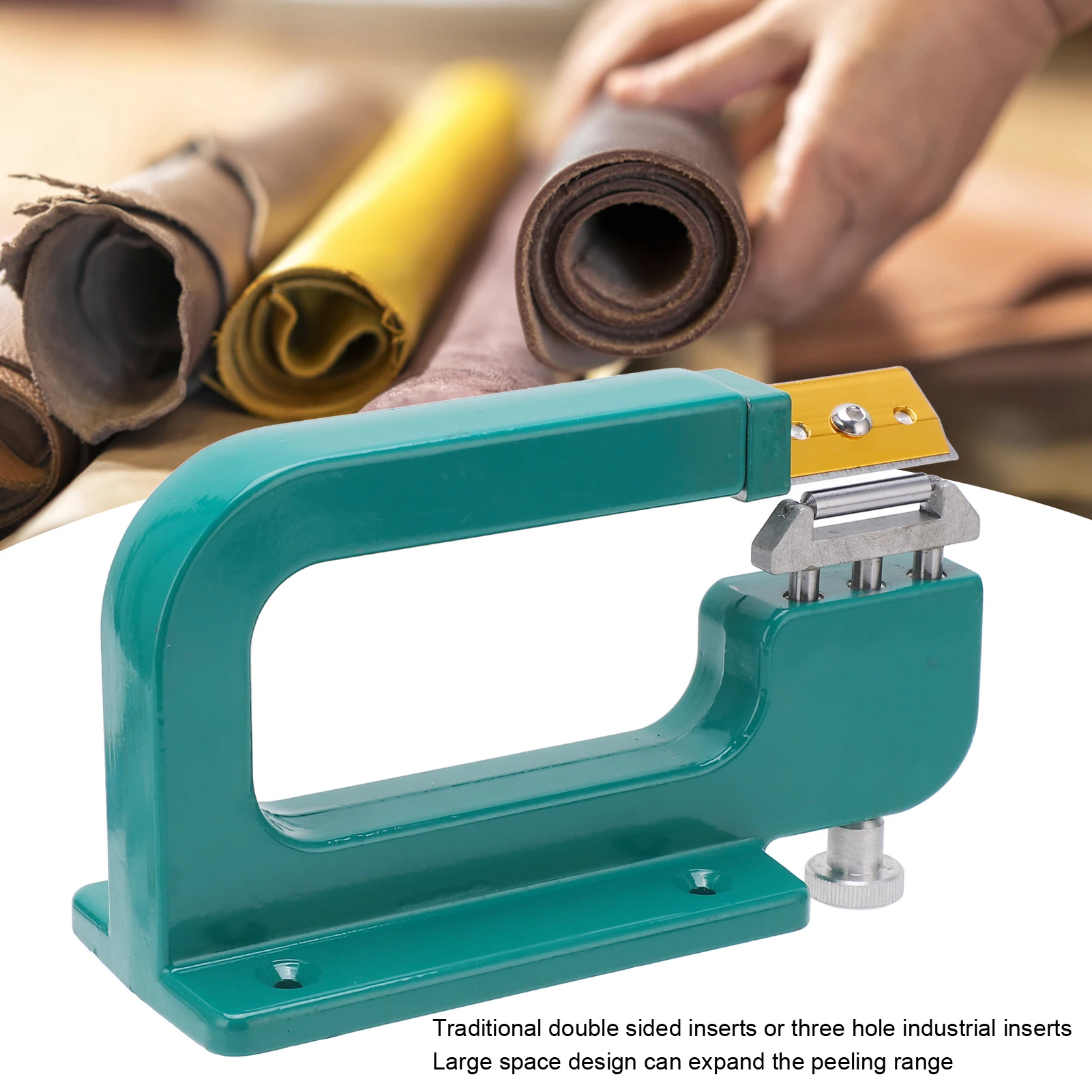 

Машина для обрезки кожи с регулируемой высотой и просторным рабочим пространством для домашнего и профессионального использования