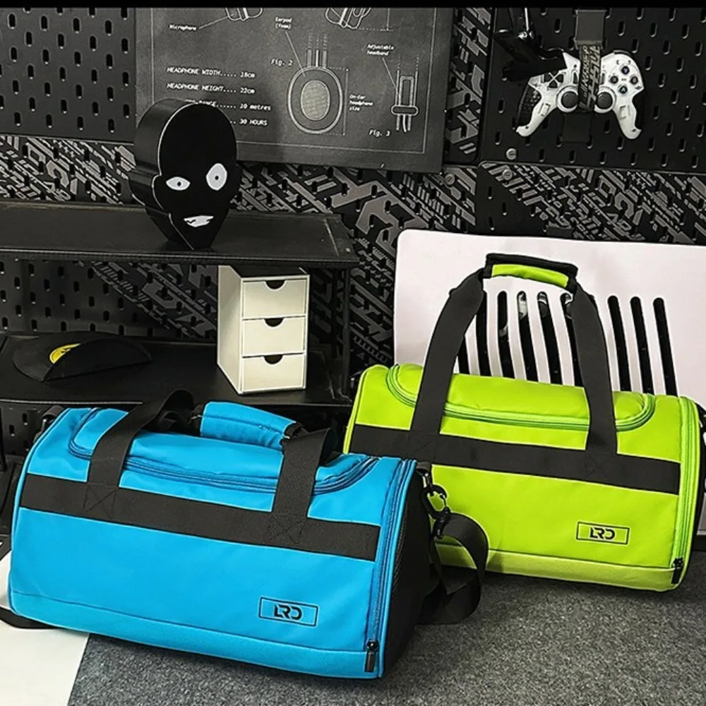 Popular Fitness Storage Bag Women's Waterproof Bag Outdoor Sports Training Bag Swimming Bag Portable Single Shoulder Handbag