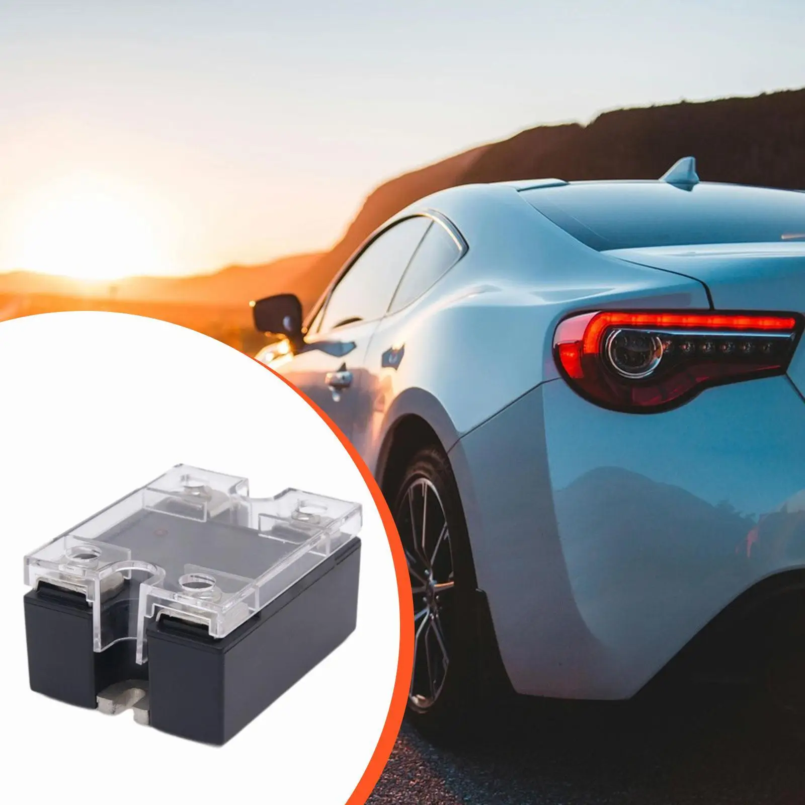 مرحل الحالة الصلبة سهل التركيب قطع غيار ملحقات السيارات SSR-60DA #4