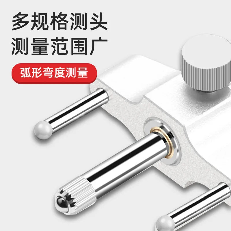 Digital Radius High Precision Diameter Measuring Instrument Arc R Angle Gauge Measuring Tool