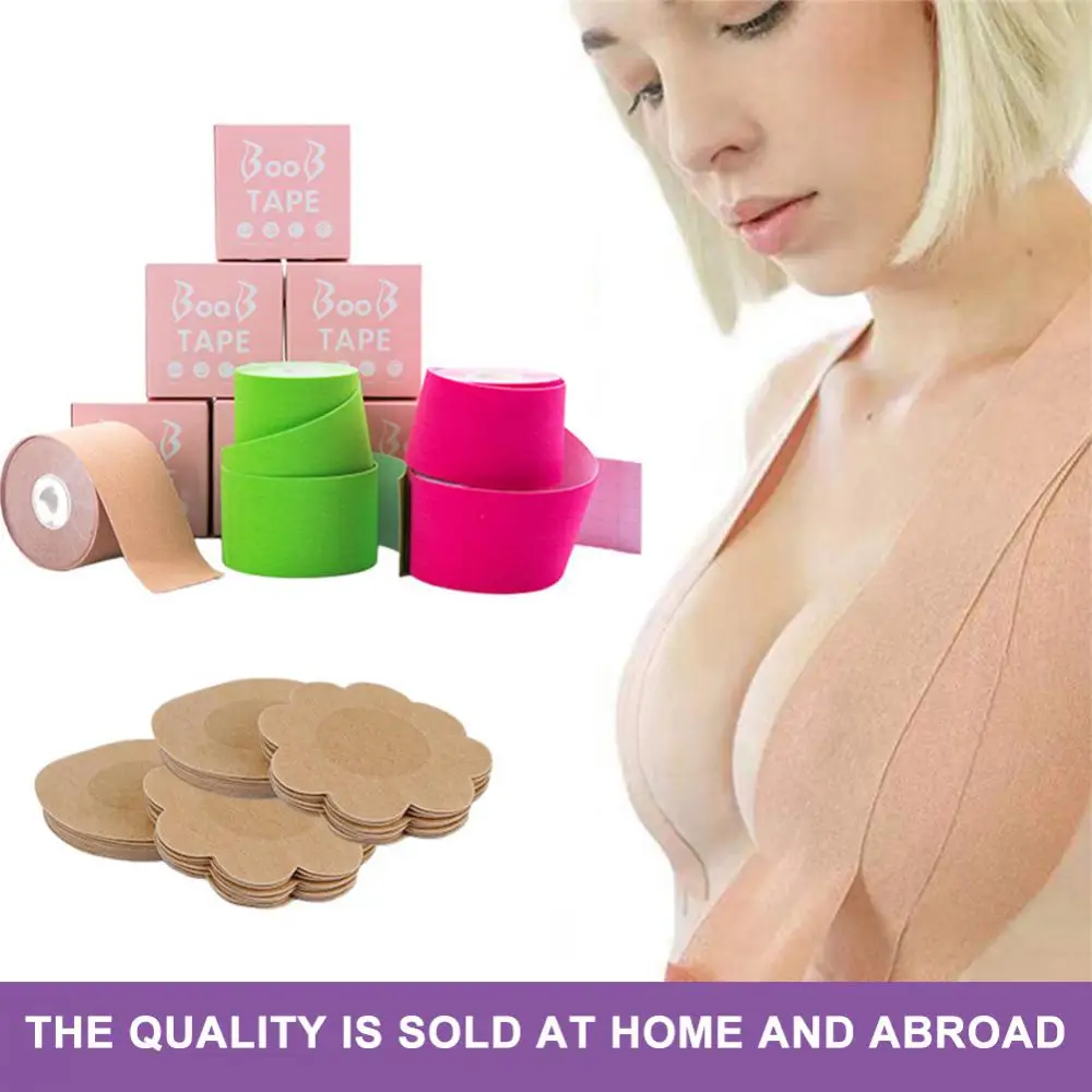 1set Boob Band Bhs Für Frauen Adhesive Invisible Bh Nippel Pasties Covers Brust Lift Band Push-Up Bralette Liebsten pad Stick