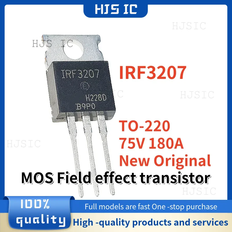 10-20PCS Original IRF3207 F3207 75V 180A TO-220 MOSFET Best Quality transistor In Stock