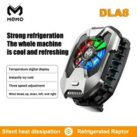 MEMO 2024 NEW Mobile Phone Back-clip Semiconductor Cooling Fan Radiator DLA8 PUBG Game Cooler for IOS Android Gaming Accessories