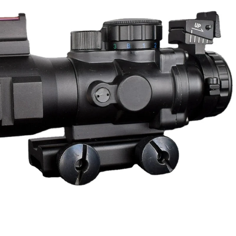 4x32 Acog 20mm Dovetail Reflex Optics Scope Tactical Sight