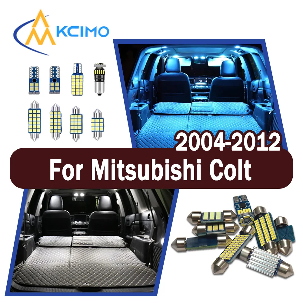 

Long lifespan CANBUS LED Interior Lights-Bright Map Door Reading Kit Energy Saving for Mitsubishi Colt 2004-2012 High Quality