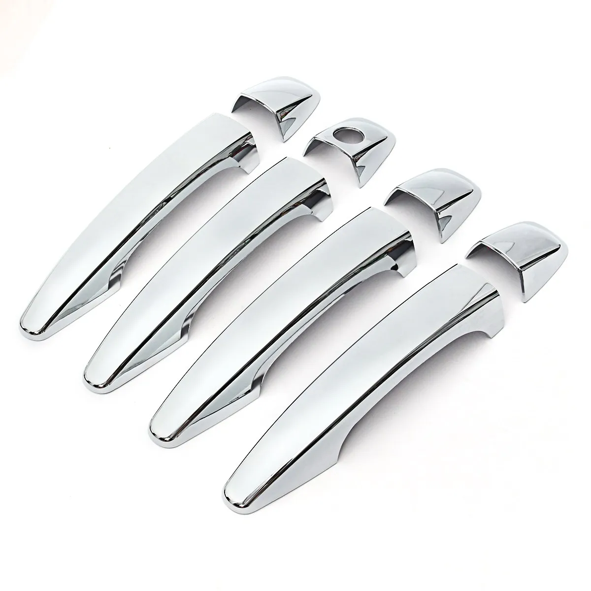 Chrome Car Door Handle Cover Pad For Toyota Sienna XL30 2011 2012 2013 2014 2015 2016 2017 2018 2019 Car Styling