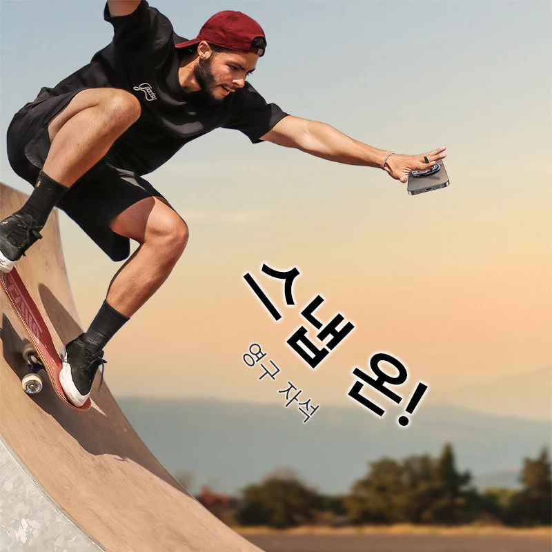 Joyroom 링 전화 홀더 다채로운 자기 킥 스탠드 실리콘 링 자기 전화 그립 홀더 스탠... - 3