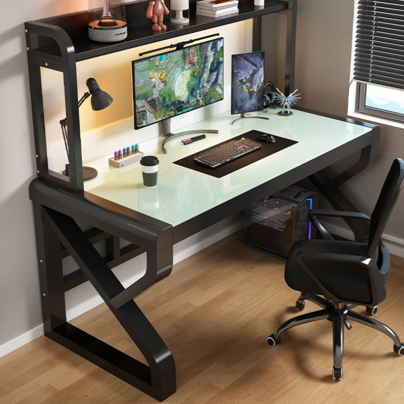 Led Lights Gaming Laptop Folding Desk Portable Table Design Tray Furniture Computer Shelf Elevable Standing Bureau Gaming Height