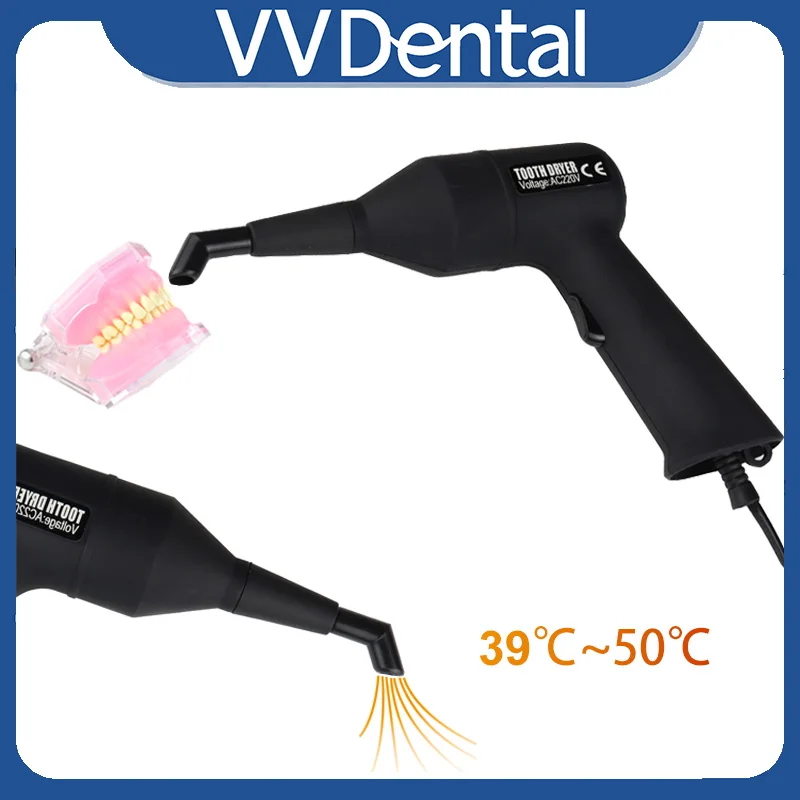 

VVDental Tooth Dryer Tooth Orthodontic Surface High Temperature Hot Wind Teeth Dry Electric Drying Machine Dental Lab Equipment