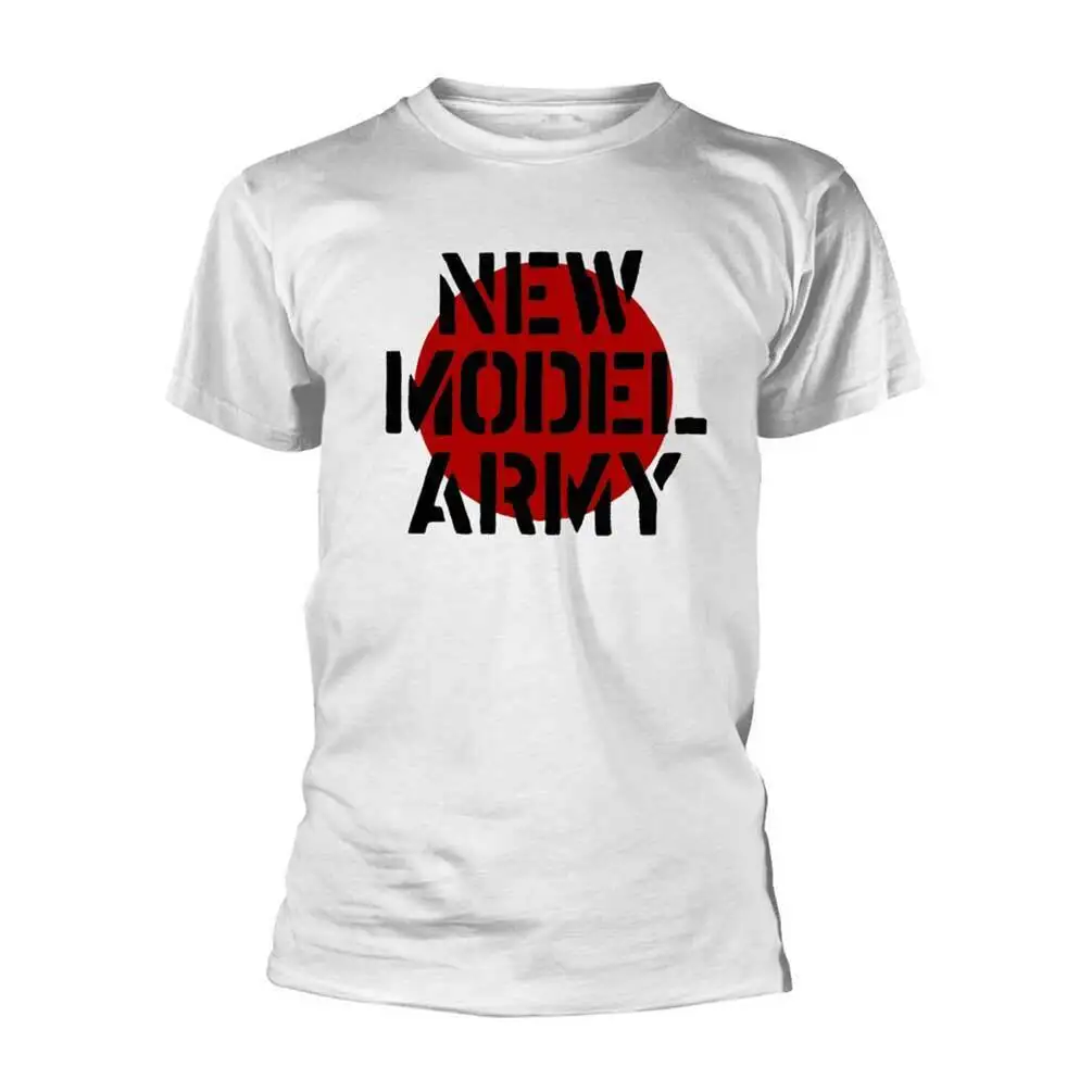 

New Model Army 'Logo' White T shirt - NEW