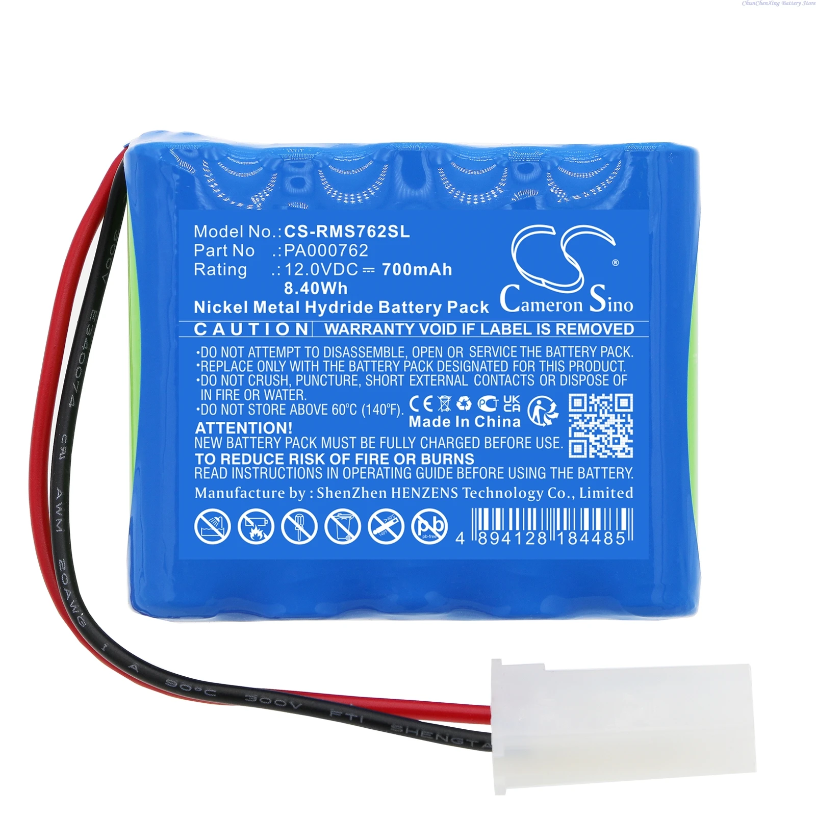 

Cameron Sino 12.0V 700mAh Smart Home Battery PA000762, 99609011 for Roma Rollladen shutter 4511670 +TOOL