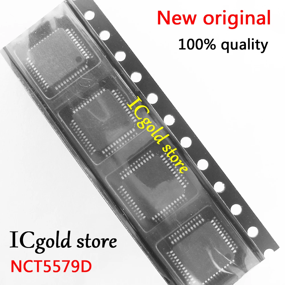 2pieces NCT5579D QFP-64 chipset