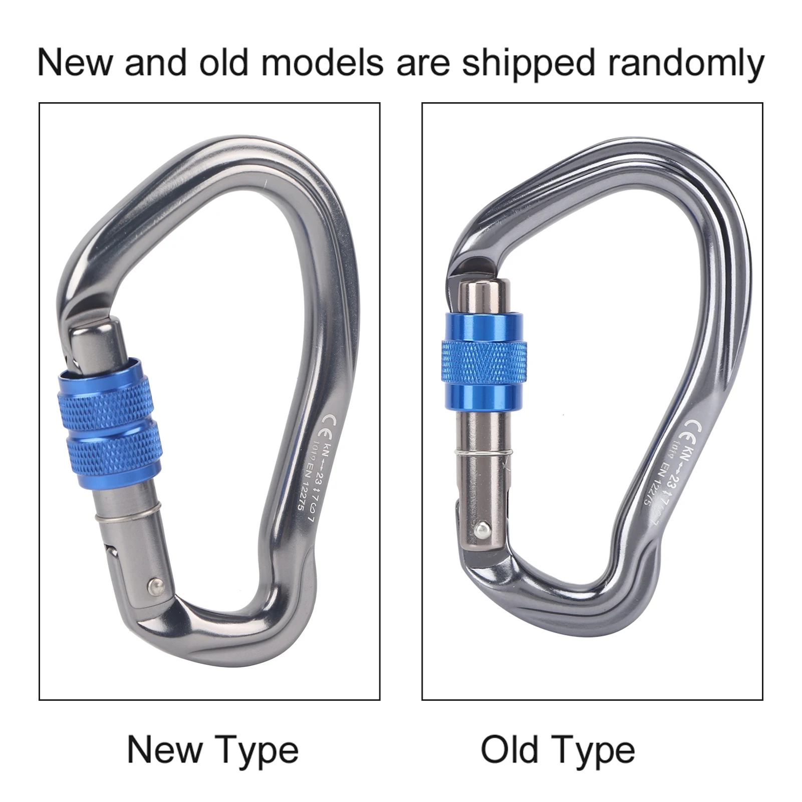 New 7075 Aluminum Locking Cara - Carabiner Locking D ulasan dan harga