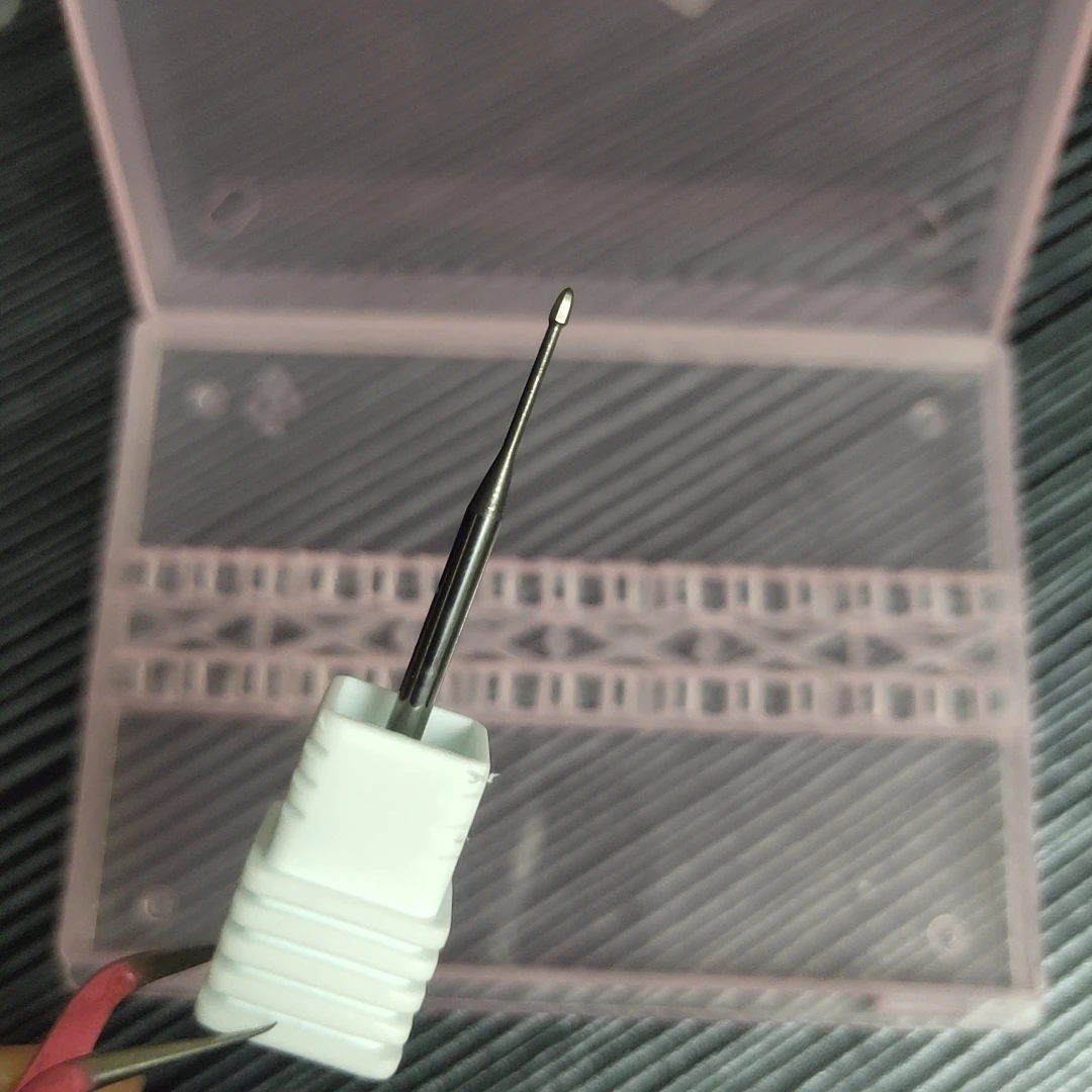 الجودة! Heptagon كربيد التنغستن مسمار مثقاب الخشب طحن آلة أظافر كهربائية معدات بشرة نظيفة لدغ #5