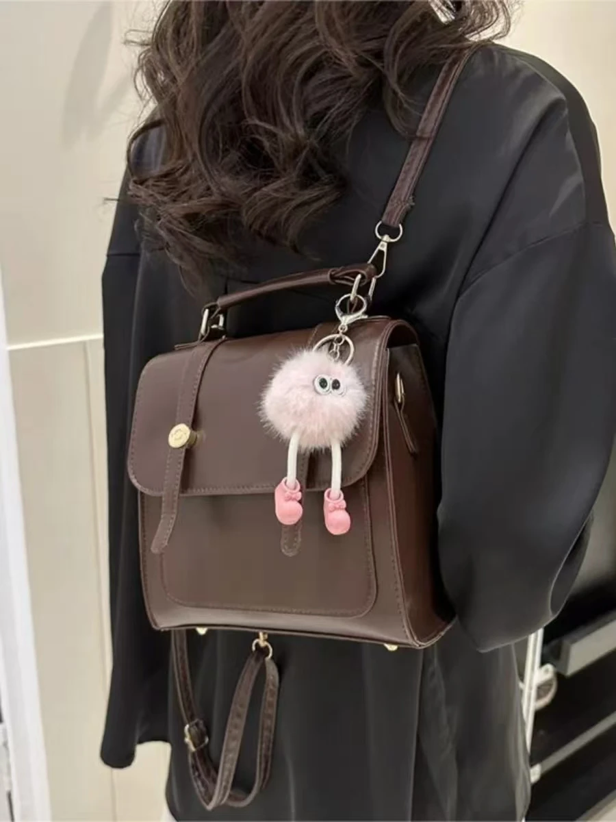 2024 Autumn Simple Women's Backpack Fashion Korean Version Travel Leisure Commuting Backpack