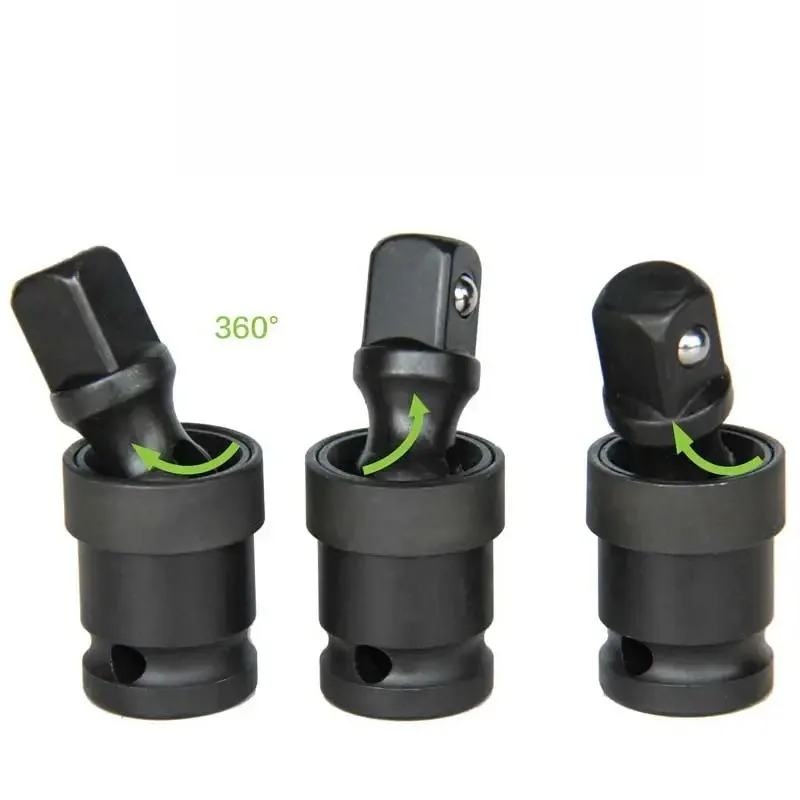Air cannon pneumatic universal joint adapter 360 degree rotary joint electric wrench socket accessories tool image 3