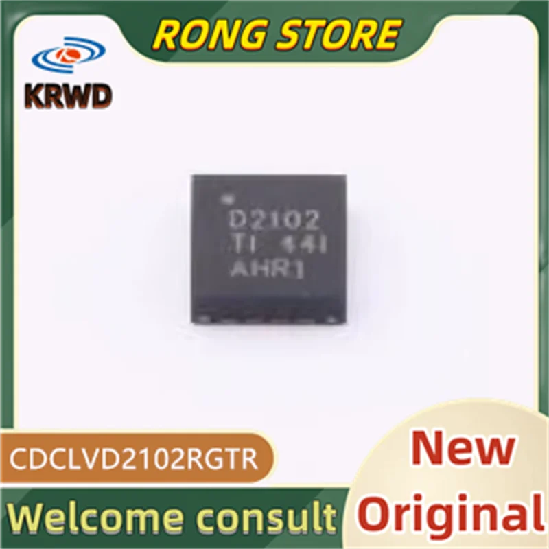 

3PCS D2102 New Original Chip IC QFN16 CDCLVD2102RGTR CDCLVD2102RGT CDCLVD2102RG CDCLVD2102R CDCLVD210
