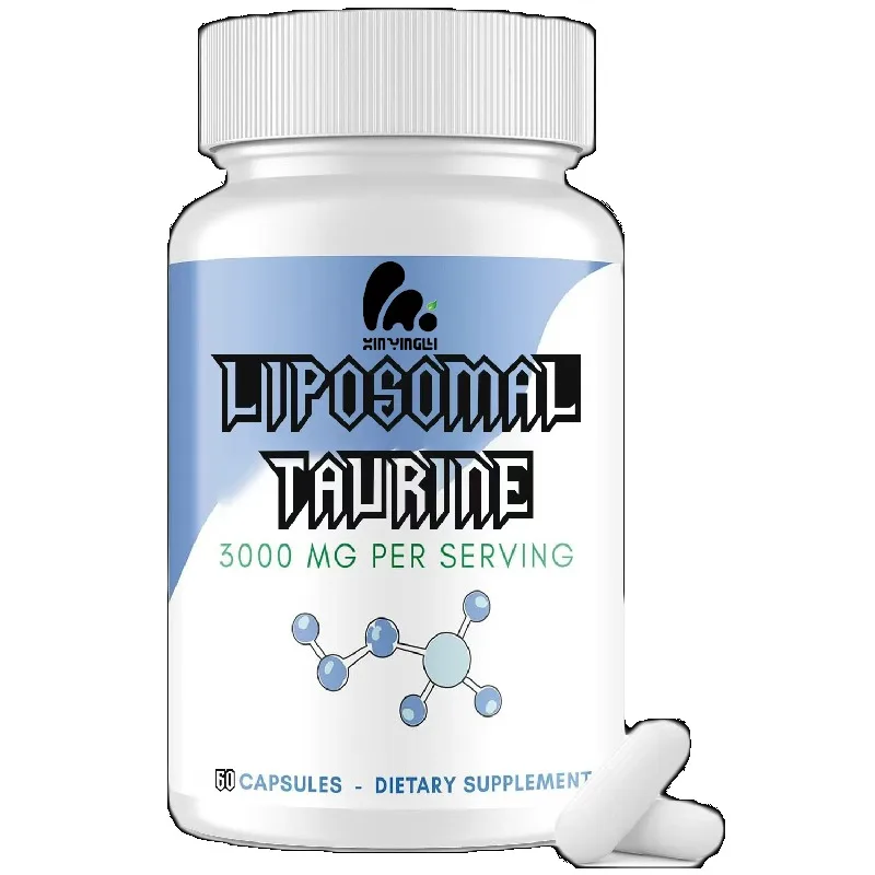 

Липосомальный таурин 3000 мг, аминокислотная добавка для энергии и здоровья, 60 вегетарианских капсул