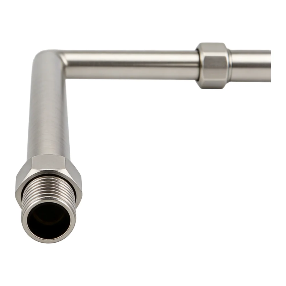 Stainless Steel Extension Wand Compatible with Most High Pressure Washers and Equipped with Adjustable Rotating Nozzle