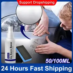 Espray removedor de arañazos para coche, herramienta de limpieza de cera de pulido, cuidado de pintura, 50/100ml