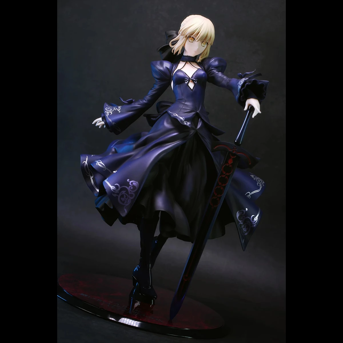 ALTER fate stay night saber black dress Genuine figure