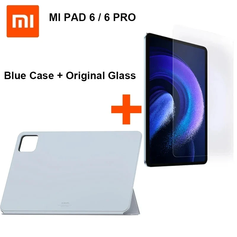 Xiaomi-Mi Pad 6/6Proタブレットケース,オリジナルの合成皮革カバー