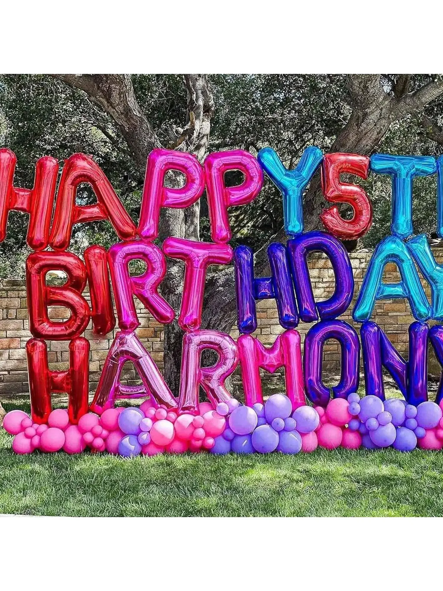 40Inch Letter Balloon Big Huge Foil Helium for Birthday Graduation ShowrParty Decoration