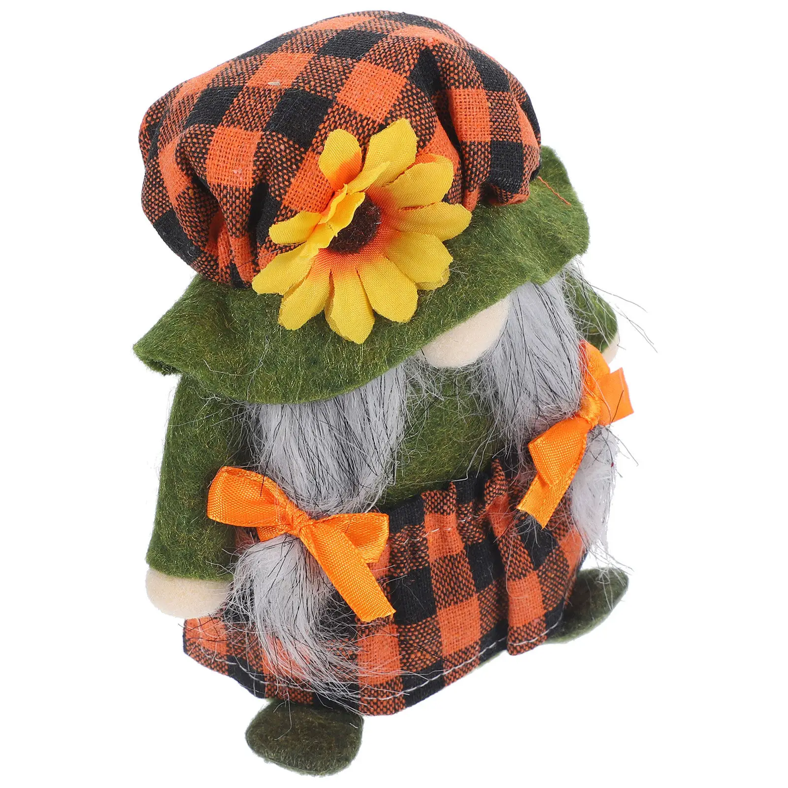 

1Pcs Sunflower Gnome Decorative Figure for Harvest Festival Home Office Party Decoration Soft Cotton Crafted Festive Adornment