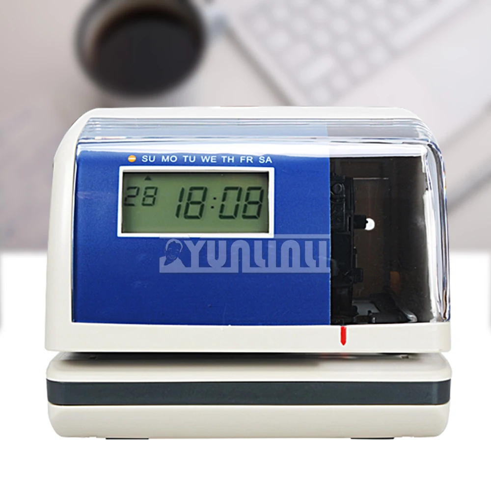 JM880 طابعة التاريخ والوقت 4s مخزن فندق وقوف السيارات على مدار الساعة في آلة ، آلة طباعة جهاز الإرسال والاستقبال ملف التوقيت
