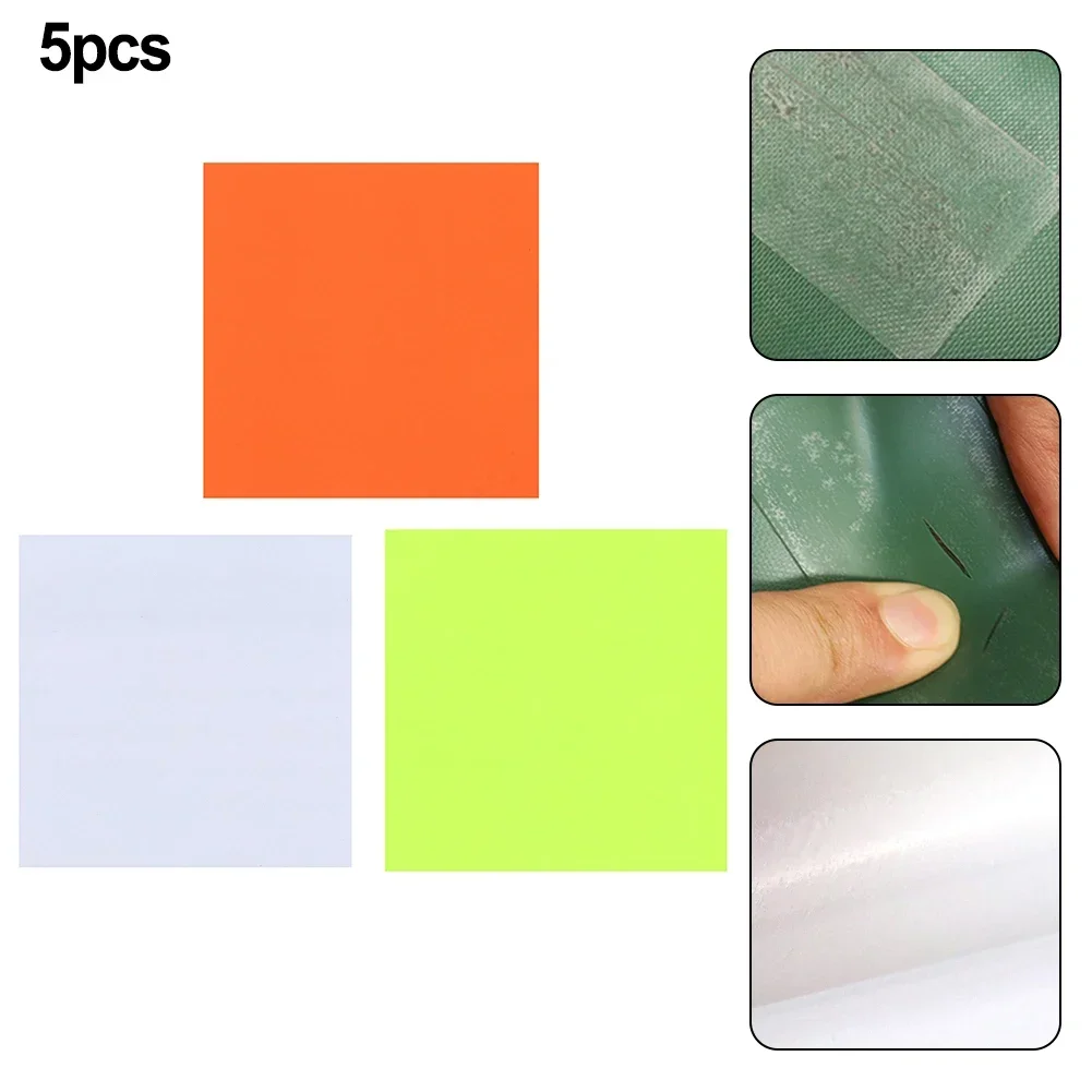 5x Outdoor Tent Repair Tape Patch Waterproof Self Adhesive Nylon Sticker Cloth Strong Water Resistance