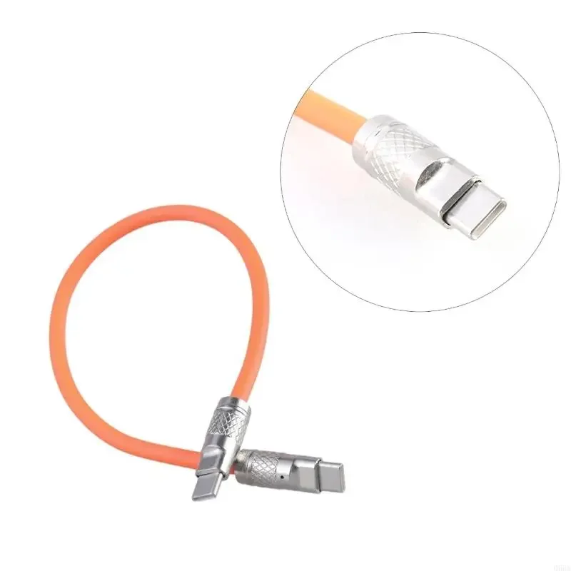 Type C to Type C Extension Cable Power Wire 30cm Long for Smartphones Tablets Laptop Fast Charging 480Mbps Data Transfer