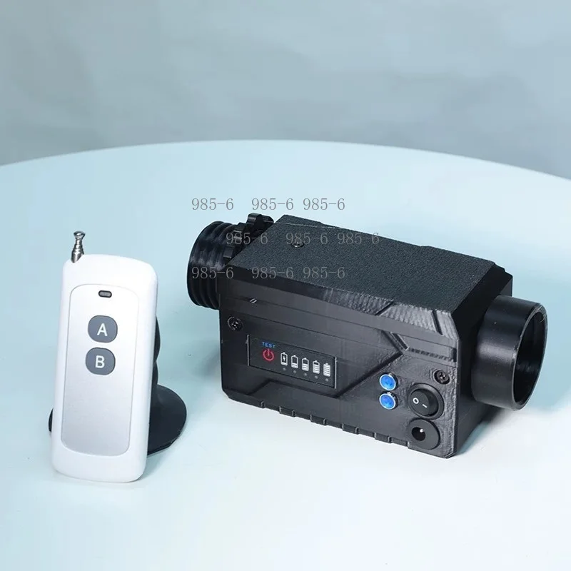 Cycle Timed Remote Breathing Controller with Air Valve & Negative Pressure Bottle, Compatible with Gas Mask