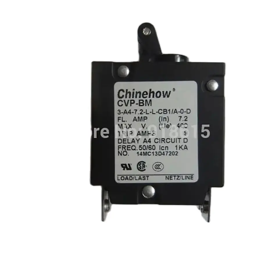 

CHINEHOW 7.2A Circuit Breaker ELT6500CX Generator Spare Parts