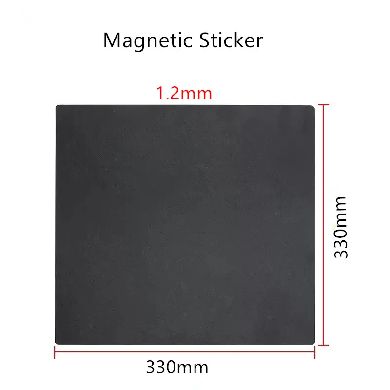 New Magnetic Sheet Hot Bed Plate 310x310mm/12\