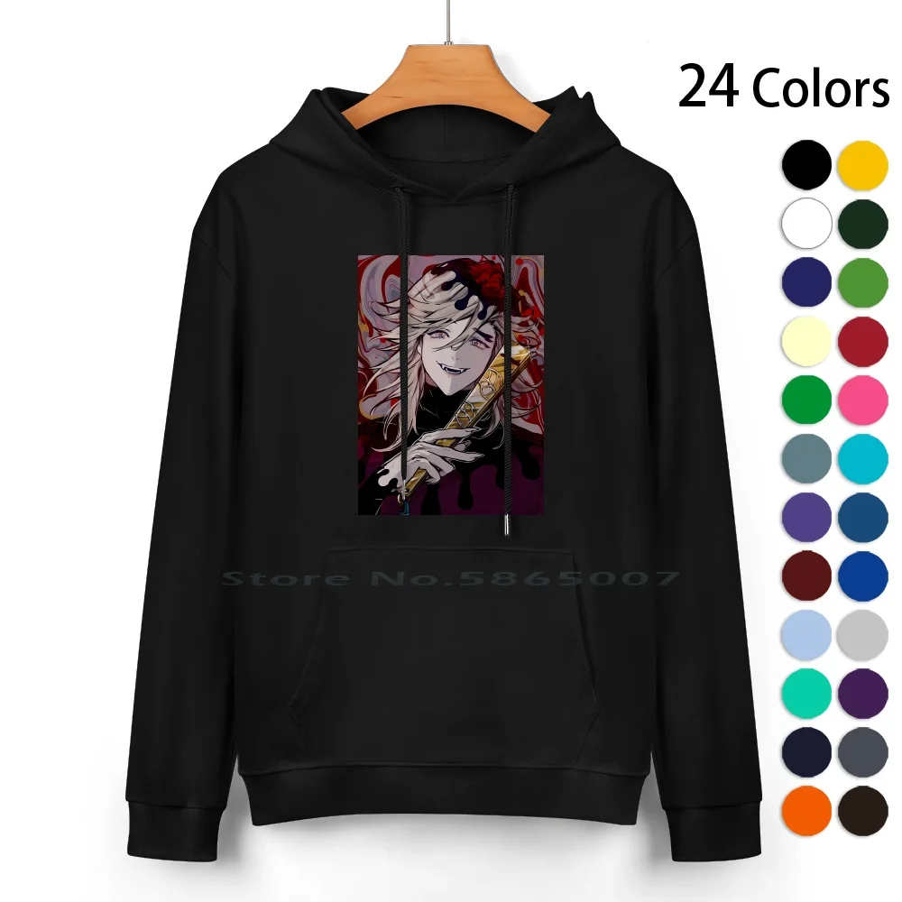 Doma Pure Cotton Hoodie Sweater 24 Colors Kimetsu No Yaiba Kny Doma Kny Douma Nezuko Anime Doma Demon Tanjiro Shinobu Inosuke