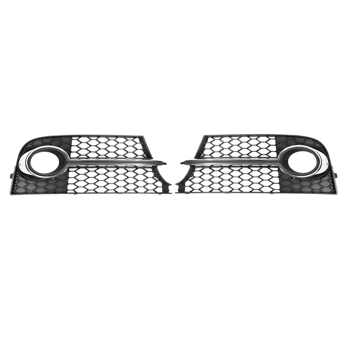 

Car Mesh Fog Lamp Frame Honeycomb Grille Fog Lamp Cover for AUDI TT MK2 S-LINE TTS 2011-2014 8J0807682K